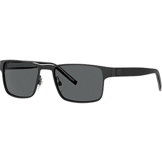 Tommy Hilfiger TH 1974/S 003/IR 57 Solbriller Mænd Black - Matte Black - 57mm