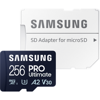 Samsung PRO Ultimate microSD/SD - 200MB/s - 256GB