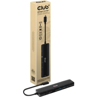 CLUB 3D Club3D USB-7-in1-HUB USB-C > HDMI/2xUSB/USB-C/RJ45/SD/MSD retail