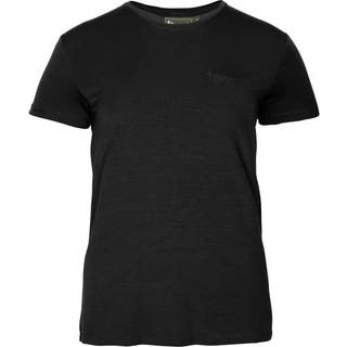 Pinewood Active T-shirt dame, sort, XL 3324