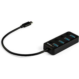 StarTech.com USB-C Hub 4-port USB hub - USB 3.2 - 4 ports - Sort