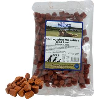 Whesco softies kornfri Godbidder Lam 200g
