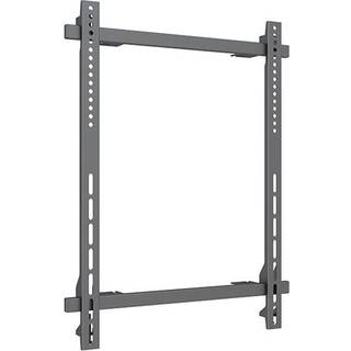 Multibrackets M Pro Series mounting component - fixed - for flat panel - black 30 kg 400 x 600 mm