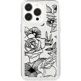 iPhone 15 Pro Fashion TPU Cover - Rose omrids