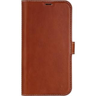 iPhone 12 / 12 Pro - Essentials 2In1 Magnet Lædercover - Brown