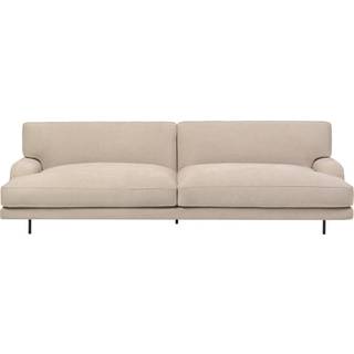 Gubi Flaneur Sofa Lc 2,5-pers Ben Sort / Hot Madison 073 - 2 personers sofaer Bomuld Beige - 10085462