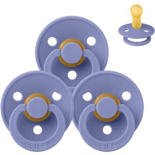 BIBS Rund Colour Sut - Sampak - 3 stk. - Str. 2 - Peri