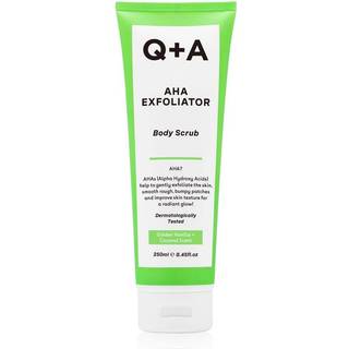 Q+A AHA Exfoliator Body Scrub 250 ml