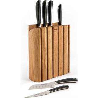 Signature Book Oak Knivblok med 6 Knive
