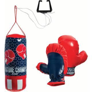 Franklin Sports Future Champs Kids Mini Boxing Set - Inkluderer Boxing Hands - Stunching Bag & Door Jam Bracket med reb til justerbar stansningsp