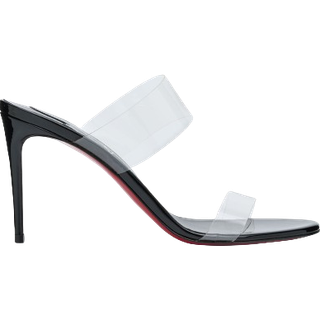 Christian Louboutin Just Nothing 85 PVC mules - transparent - EU 39