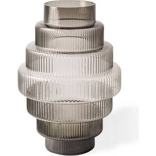 POLSPOTTEN Steps vase S 30 cm Dark grey
