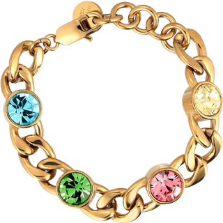 DYRBERG/KERN ARIANE ARMBÅND 440151 (Gold, Pastel, ONESIZE)