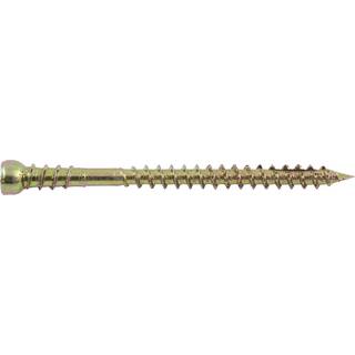 Gulvlisteskrue Guldkromatiseret FLS+ TX10 3,9 x 42 mm - 250 Stk