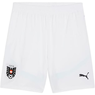 Men&#39;s Puma Austria 2024 Shorts, White, Size XXL, Sport - Electric Peppermint - XXL