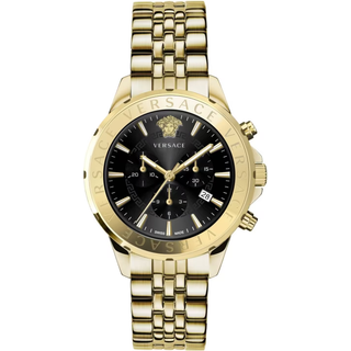 Versace VEV602123 Signature Chronograph Herrenuhr 44mm 5ATM