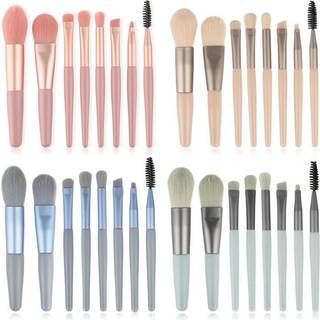 Make-up brush kit, 8 dele