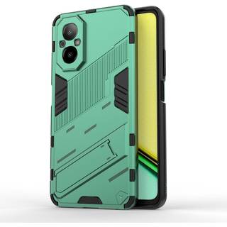 EIDERWOOD Realme C67 (4G) Hybrid Håndværker Bagside Cover m. Kickstand - Grøn