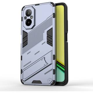 EIDERWOOD Realme C67 (4G) Hybrid Håndværker Bagside Cover m. Kickstand - Blå