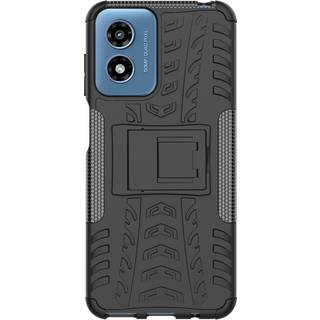 EIDERWOOD Motorola Moto G Play (2024) Hybrid Håndværker Cover m. Kickstand - Sort