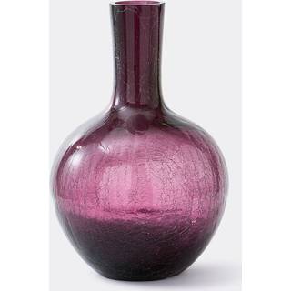 POLSPOTTEN Vases - 'Ball Body' vase, purple, large in PURPLE Glass