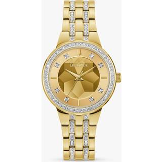 Bulova Crystal Phantom 97L176 Faceted Dial Bracelet Watch - W83216