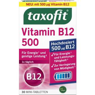 taxofit Vitamin B12 500 minitabletter