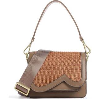 Bogner Bex Rafia Eartha Skuldertaske brun