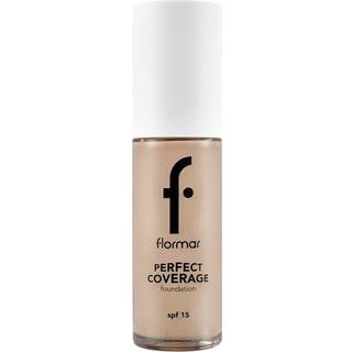 Flormar Ansigtsmakeup Foundation Perfect Coverage Foundation 101 Pastelle 30 ml (4.600,00 kr / 1 l) - 30 ml