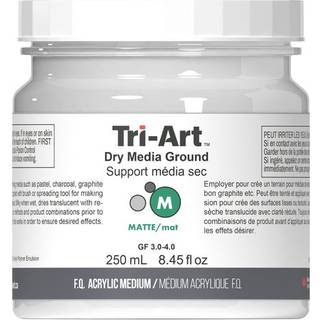 Tri-Art Dry Medium Ground Matte 250 ml, medium som tørrer til en tør og ru overflade