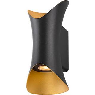 SLV - Modela Væglampe Up/Down Black/Gold