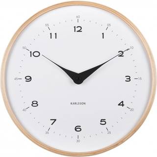 Karlsson Osado Dome Vægur KA5995WH - Unisex - 30 cm - Quartz