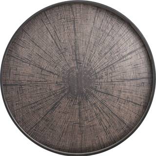Ethnicraft, Slice træbakke Ø92 cm sort