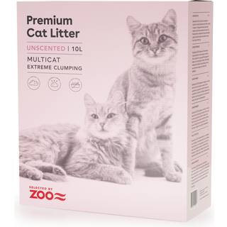 Premium Cat Litter Unscented Multicat - 10 L