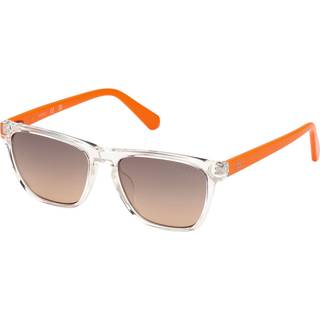 Guess Unisex GU00129 26F Solbriller Injiceret Transparent Brun Firkantet Normal