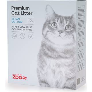 Premium Cat Litter Clean Cotton - 10 L