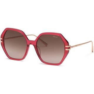Chopard SCH370M 07AK 57 Solbriller Mænd Rød - Transparent Cherry Red - 57mm