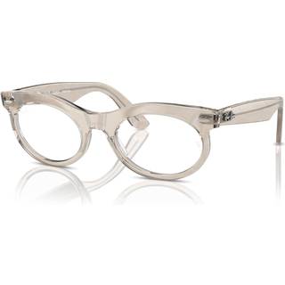 Ray - Ban Unisex RB2242 WAYFARER OVAL 1383GG Solbriller Acetat Grå Blå Rund Fotokromatisk
