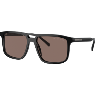 Prada PR A22S Polarized 16K30H 58 Solbriller Mænd Black - Black - 58mm