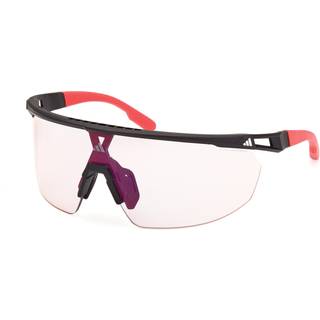 Adidas Sport Unisex SP0095 02L Solbriller Injiceret Sort Brun Maske Fotokromatisk