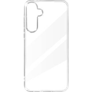 Taske til Samsung Galaxy A55 - AVIZAR - Fleksibel silikone - Forhøjede kanter - Gennemsigtig
