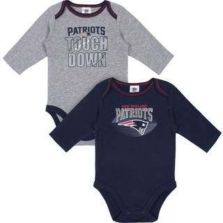Gerber Unisex Baby NFL 2-pak langrmet onesie bodysuit Team Farve 18 mneder