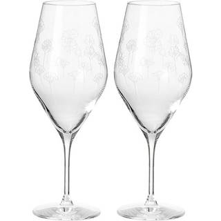 Flower champagneglas, 2 stk.