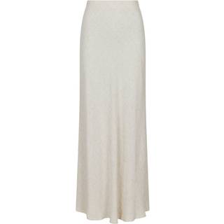 Neo Noir Viso Linen Nederdel - Sand - str. 36