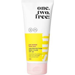 One.two.free! Hudpleje Solpleje Sun Protection Body Fluid SPF 30 200 ml (935,00 kr / 1 l) - 200 ml