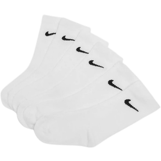 Nike 6-Pak Crew Sokker Børn, White - 6-7Y