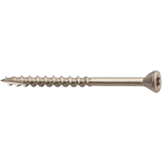 Heco 32704205503471 Terrasseskrue TFT, rustfri A2 4,2 x 55 mm, pakke med 1000