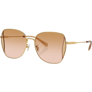 Coach HC7158D CL906 94412D 58 Solbriller Kvinder Guld - Shiny Gold - 58mm