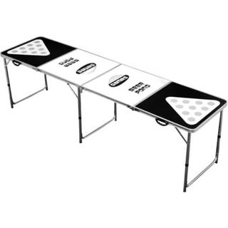Beer Pong bord grå 240 x 60 cm - Nordic Games