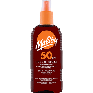 Malibu Dry Oil Sun Spray SPF50, 100 ml.